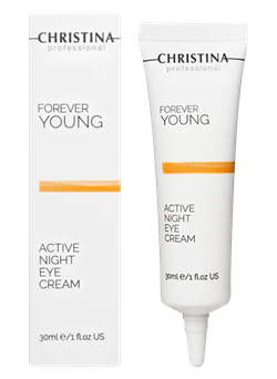 Forever Young Active Night Eye Cream - Активный ночной крем для кожи вокруг глаз, 30мл CHR216 - фото 10020