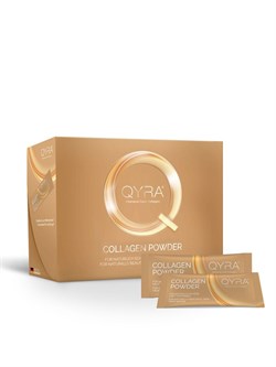 QYRA COLLAGEN POWDER «Питьевой коллаген», 30шт 0011 - фото 10052