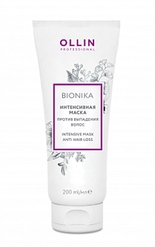 OLLIN Интенсивная маска против выпадения волос BioNika, 200 мл 397342 - фото 10943