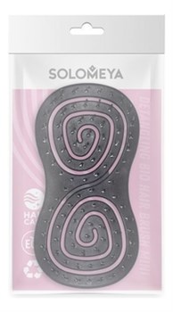 SOLOMEYA Расческа био для волос подвижная ЧЕРНАЯ МИНИ Solomeya Detangling Bio Hair Brush Mini Black, 1 шт. 988985-3A40 - фото 11159