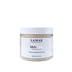 Lamar Сахарный скраб для рук и тела Vanilla, 400г 0114 - фото 11254