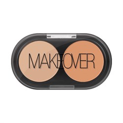 MAKEOVER Консилер для зоны вокруг глаз MULTI-ACTION CONCEALER KIT ANTI-CERNES (Cool Sand&Light Peach) C02BCCK04 - фото 11256