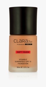 CLARA Line Тональный Крем тон 07 с витамином Е / SPF 15 / HD SOFT TOUCH, 30мл 8802929007720 - фото 11460