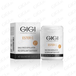 EsC Эксфолиант для очищения и микрошлифовки кожи / GIGI Ester C Daily Rice Exfoliator, 50мл 19060 - фото 12273
