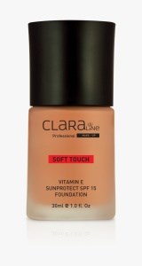 CLARA Line Тональный Крем тон 08 с витамином Е / SPF 15 / HD SOFT TOUCH, 30мл 8802929007721 - фото 13250