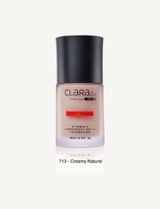 CLARA Line Тональный Крем тон 713 с витамином Е / SPF 15 / HD SOFT TOUCH, 30мл 8802929007728 - фото 13255