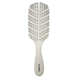 SOLOMEYA Расческа био для волос массажная НАТУРАЛЬНАЯ Scalp Massage Bio Hair Brush Natural, 1 шт. 353881-3A40 - фото 13290