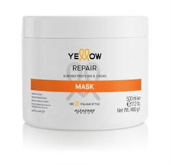 YELLOW Реконструирующая маска для поврежденных волос, 500 мл 9442 - фото 13670