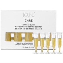 KEUNE Концентрированный кератиновый бустер / MIRACLE ELIXIR KERATIN BOOSTER, 1шт*2мл 21374 - фото 13796