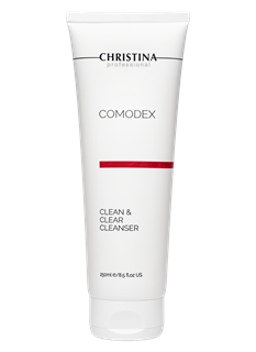 Comodex Clean & Clear Cleanser - Очищающий гель для проблемной и жирной кожи, 250мл CHR625 - фото 13979