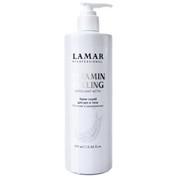 Lamar Крем скраб для рук и тела Vitamin peeling, 400мл 0111 - фото 14020