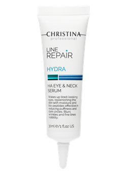 Line Repair Сыворотка для кожи вокруг глаз и шеи с гиалуроновой кислотой / Hydra HA Eye & Neck Serum, 30 мл CHR938 - фото 14931