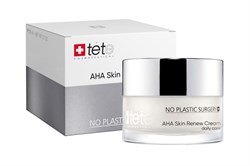 TETE Стимулирующий крем с комплексом AHA - кислот / AHA Skin renew Cream, 50мл 46311653582704 - фото 14952