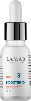 Lamar Professional Антиоксидантная сыворотка-бустер с ниацинамидом и витамином C BOOSTER C+, 30 мл 0203 - фото 15122