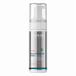 Lamar Professional Пенка для умывания бессульфатная успокаивающая с экстрактом гамамелиса MILD CLEANSING FOAM, 150 мл 0221 - фото 15140