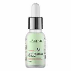 Lamar Professional Успокаивающая сыворотка против покраснений с витаминно-кислотным комплексом и троксерутином ANTI-REDNESS SERUM, 30 мл 0225 - фото 15144