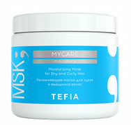 TEFIA Маска увлажняющая для сухих и вьющихся волос MYCARE Moisture, 500 мл 6047