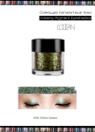 L'OCEAN Тени для век КРЕМОВЫЕ пигментные Creamy Pigment Eye Shadow #20 Olivia Green, 1,8 г 155676-4EDF
