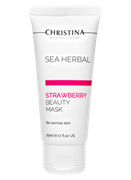Маска красоты для нормальной кожи «Клубника» / Sea Herbal Beauty Mask Strawberry for normal skin , 60мл CHR056