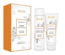 OLLIN Набор BioNika "Питание и блеск", 1шт. 397915