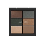 MAKEOVER Палетка теней для век 6 оттенков PRO EYE SHADOW PALETTE 6 COLOR (Love In Paris) E101