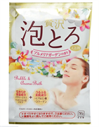 COW Ароматическая пенящееся соль для ванны "Тропические цветы" Babble & Aroma Bath, 1 пакет*30 г 006002