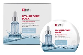 TETE Маска тканевая ЭКСПРЕСС-УХОД  "Биоревитализант"/ BOX Hyaluronic mask Hydration & Revitalization 1 шт. УТ000004425