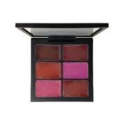 MAKEOVER Палетка помад для губ 6 оттенков PRO LIP PALETTE (The Plums) L22LP05