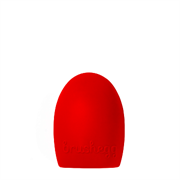 Lic Коврик-яйцо силиконовый для чистки кистей / Brush сleansing pad (Red) Lic61000