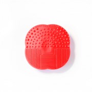 Lic Коврик силиконовый для чистки кистей / Brush сleansing pad (Red) Lic60002