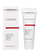 Матирующий защитный крем SPF 15 - Comodex Mattify & Protect Cream SPF 15, 75мл CHR634