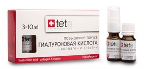 TETE Гиалуроновая кислота с коллагеном и эластином, 3*10мл 920070