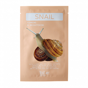 YU.R me Маска для лица с фильтратом улиточного секрета / Snail Sheet Mask, 1шт. 46311653582610