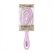 SOLOMEYA Расческа био для волос подвижная СВЕТЛО-РОЗОВАЯ Solomeya Detangling Bio Hair Brush Light Pink, 1 шт. 852866-3A40