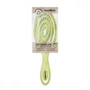 SOLOMEYA Расческа био для волос подвижная ЗЕЛЕНАЯ Solomeya Detangling Bio Hair Brush Green, 1 шт. 584713-3A40