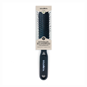 SOLOMEYA Расческа для распутывания сухих и влажных волос ЧЕРНАЯ Solomeya Detangler Hairbrush for Wet & Dry Hair Black Aesthetic, 1 шт 577155-3A40