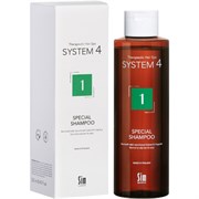 System 4 Терапевтический шампунь 1 для нормальной и жирной кожи головы, 250 мл 11321