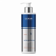Lamar Professional Гель для дезинкрустации лица с алоэ и мятой ULTRA ACTIVE GEL, 400 мл 0246