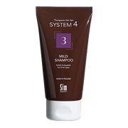 System 4 Терапевтический шампунь №3 для ежедневного применения Mild Shampoо, 75мл 11312