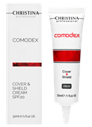 Comodex Cover & Shield Cream - Защитный крем с тоном SPF 20, 30мл CHR635