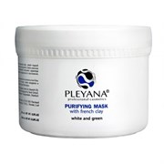 PLEYANA Маска очищающая с французскими глинами (белой и зеленой), 250мл 1-uJh8OrhLaqm79AggkZu0