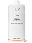 KEUNE Шампунь очищающий для волос / CARE CLARIFY SHAMPOO, 1000 мл 21407