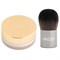 MAKEOVER Рассыпчатая пудра с кисточкой Кабуки LOOSE POWDER FOUNDATION WITH MINI KABUKI BRUSH (Ivori Silk) F0904 - фото 12793