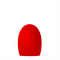 Lic Коврик-яйцо силиконовый для чистки кистей / Brush сleansing pad (Red) Lic61000 - фото 13040